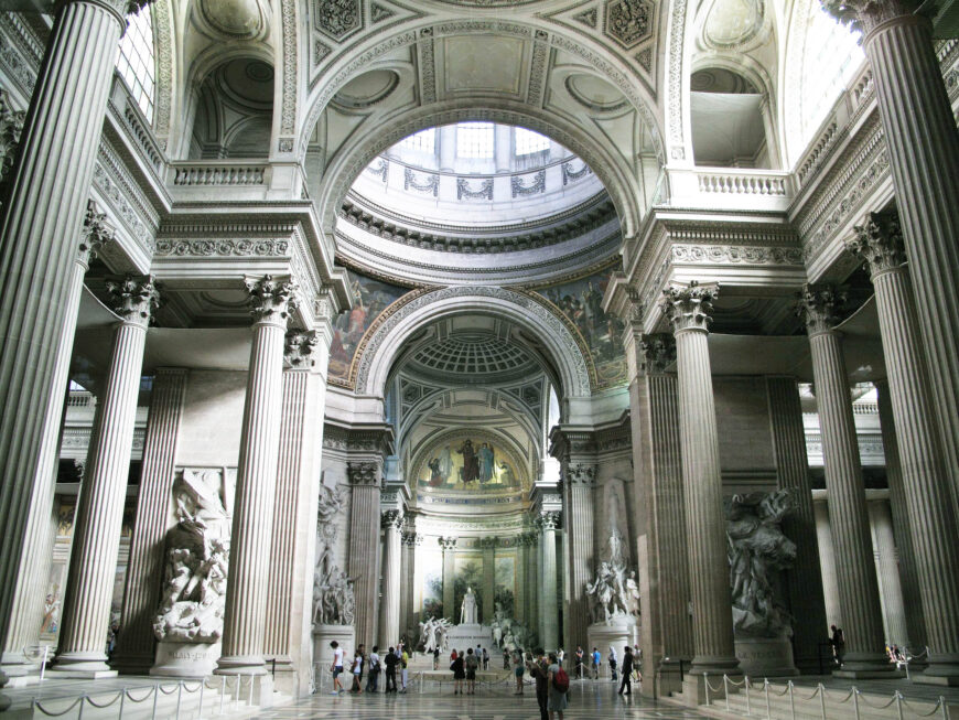 Smarthistory Jacques Germain Soufflot The Panthéon Church of Ste