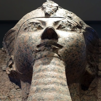 Large Kneeling Statue of Hatshepsut (detail)