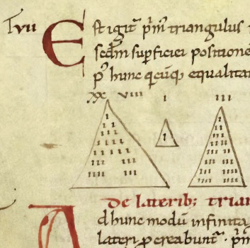Boethius, De institutione arithmetica (detail)