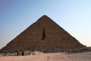 Pyramid of Menkaure (Photo: Dr. Amy Calvert)
