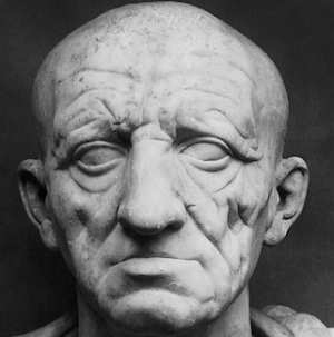 Head of a Roman Patrician from Otricoli, c. 75-50 BCE, marble (Palazzo Torlonia, Rome)