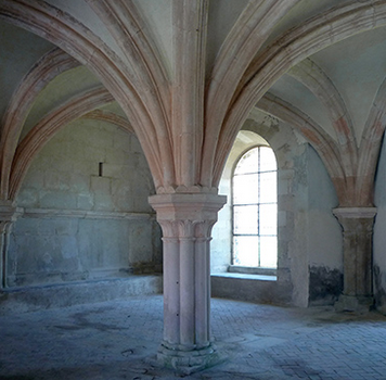 Chapter House, Fontenay Abbey