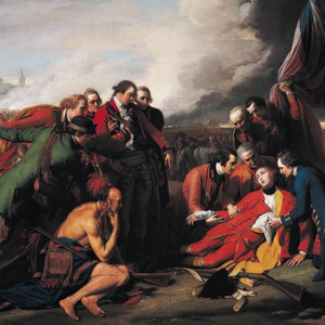 Benjamin West, The Death of General Wolfe, 1770, oil on canvas, 152.6 x 214.5 cm (National Gallery of Canada)