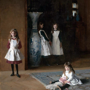 John Singer Sargent, The Daughters of Edward Darley Boit, 1882, oil on canvas, 221.93 x 222.57 cm (Museum of Fine Arts, Boston)