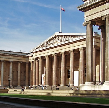 Robert Smirke, South Portico, built 1846-47, The British Museum, 1823-57 (London)