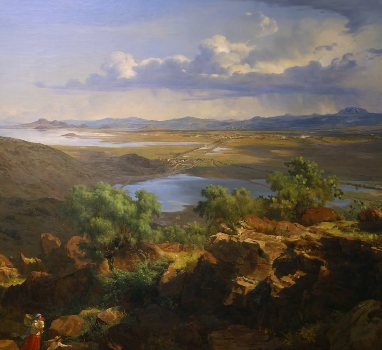 José María Velasco, <em>The Valley of Mexico from the Santa Isabel Mountain Range</em>