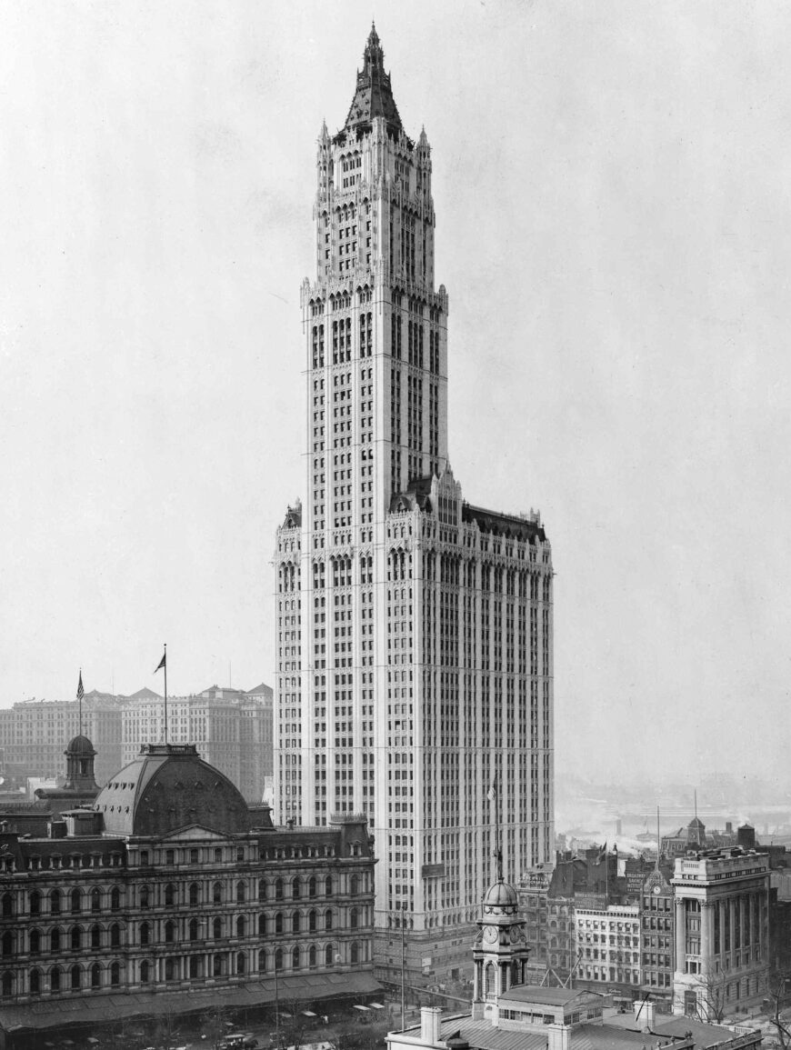 Cass Gilbert, Woolworth Building, New York City, 1913