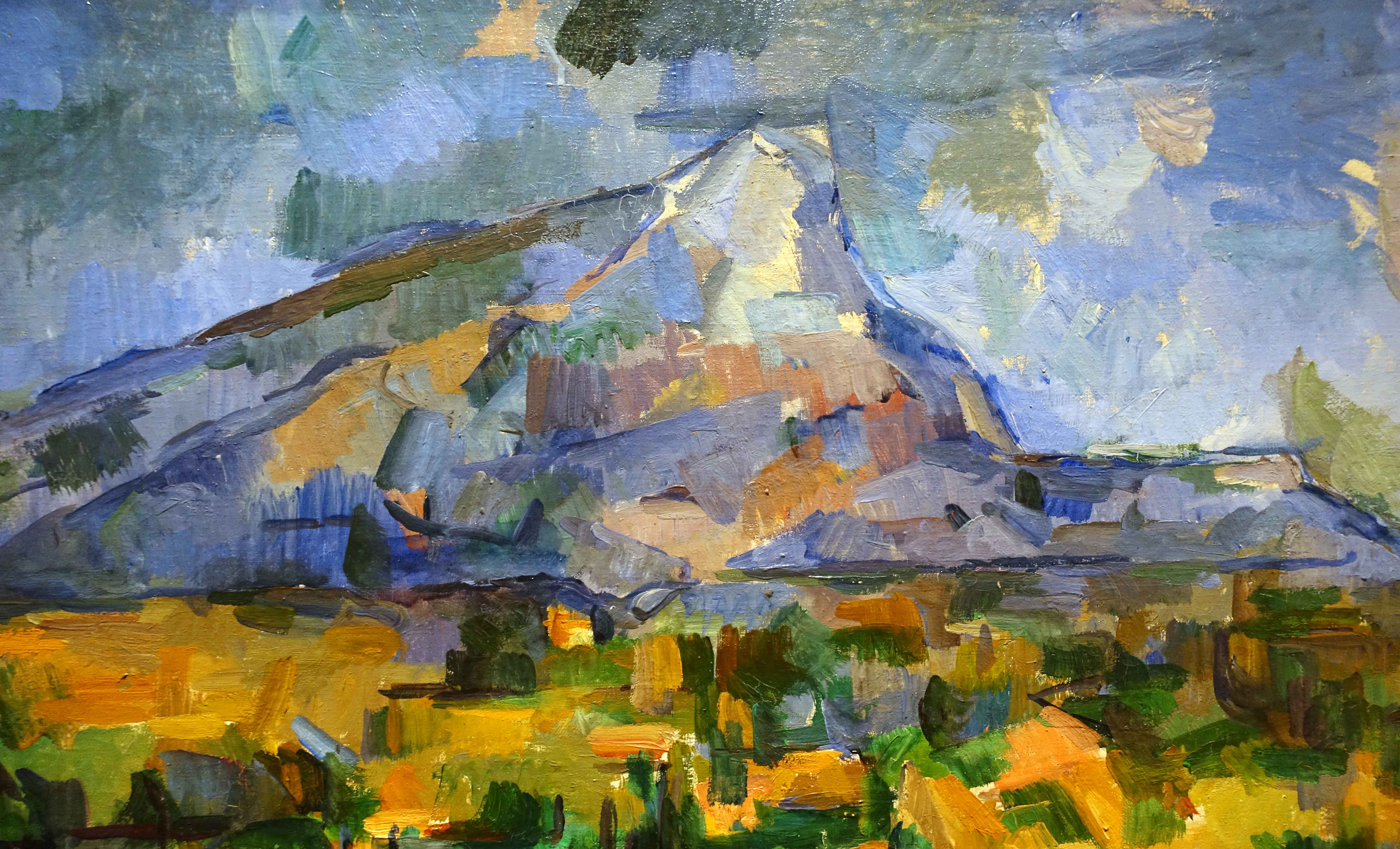 Paul Cezanne Gora Sainte Victoire Paul Cezanne Góra Sainte Victoire - Margaret Wiegel