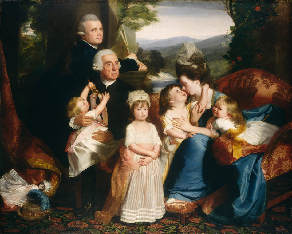 Copley, John Singleton, The Copley Family, 1776-77, oil on canvas, 184.1 x 229.2 cm (National Gallery of Art)