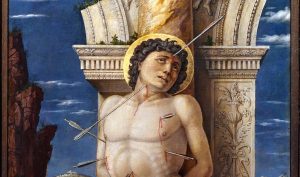 Andrea Mantegna, Saint Sebastian, c. 1456-59