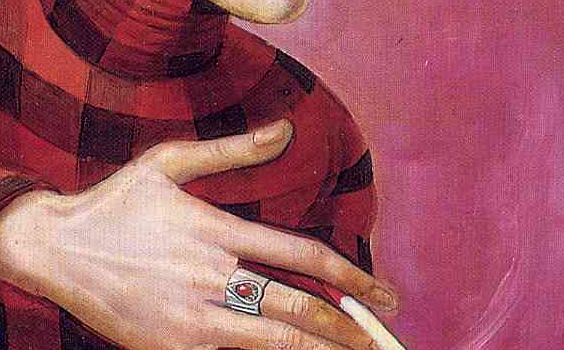of the Journalist Sylvia von Harden (detail)