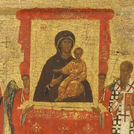Icon with the Triumph of Orthodoxy