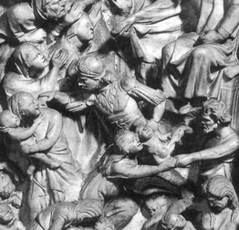 Giovanni Pisano, Slaughter of the Innocents (detail)