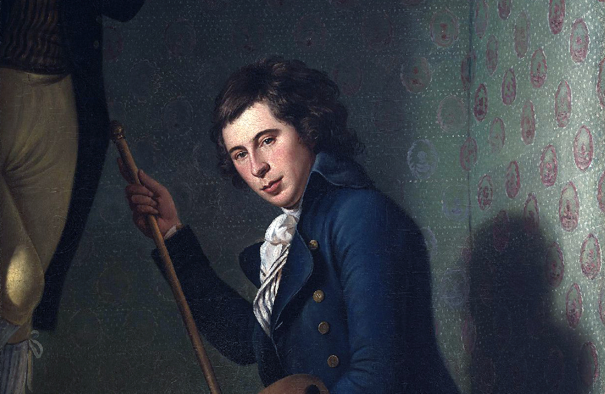 Charles Willson Peale, <em>Staircase Group (Portrait of Raphaelle Peale and Titian Ramsay Peale I)</em>
