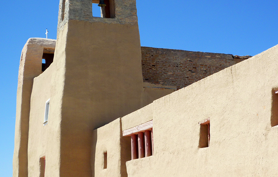 Early colonialism in the Southwest: the mission church at Acoma Pueblo