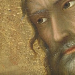 Simone Martini, St. Andrew (detail)