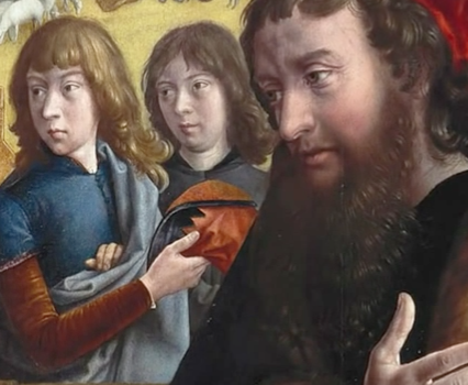 Hugo van der Goes, The Adoration of the Kings (detail)