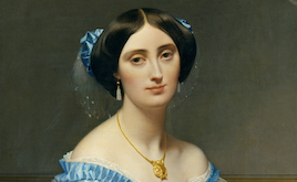 Jean-Auguste-Dominique Ingres, Princesse de Broglie, oil on canvas, 1851–53 (The Metropolitan Museum of Art).