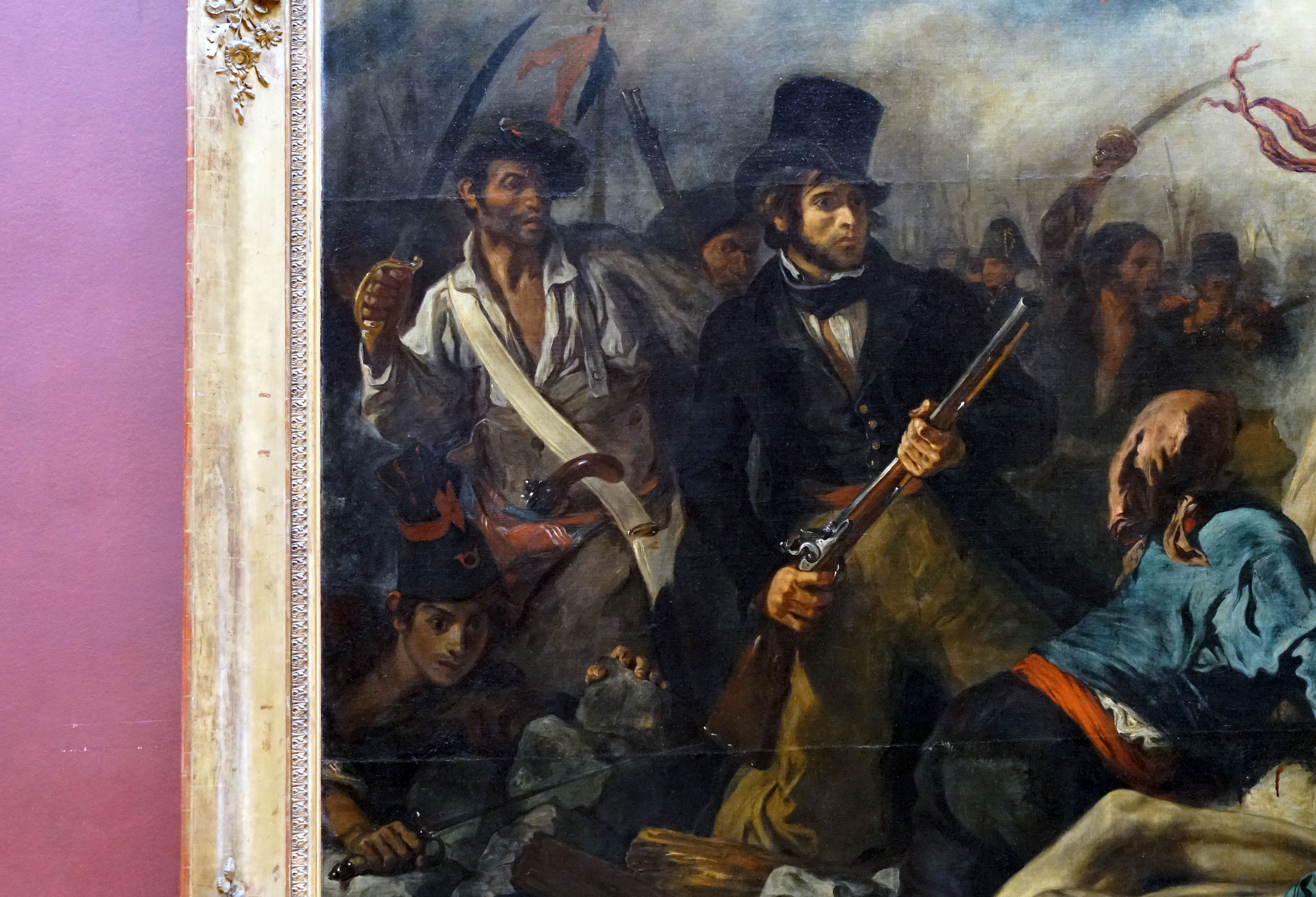 » Eugène Delacroix, Liberty Leading the People