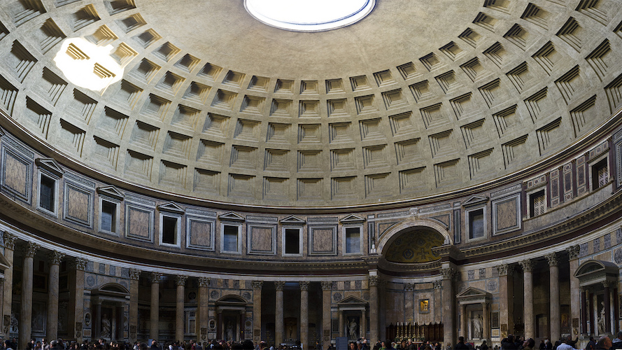 the pantheon dome