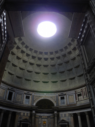 Pantheon, Rome, c. 125 C.E. (photo: Peter, CC BY-NC-ND 2.0)