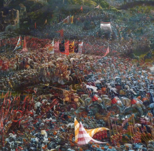 Albrecht Altdorfer, The Battle of Issus (detail)