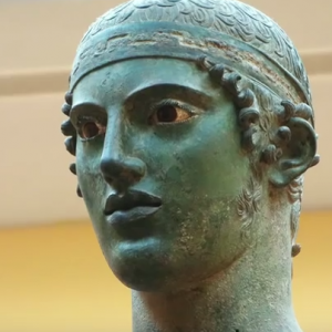 Charioteer of Delphi (detail)