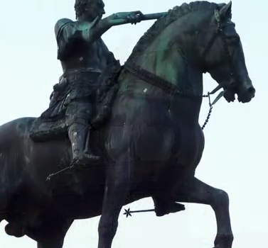 Donatello, Equestrian Monument of Gattamelata (detail)