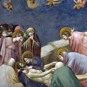 Giotto, The Lamentation, Arena (Scrovegni) Chapel (detail)