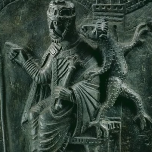 Bronze doors, Saint Michael's, Hildesheim (detail)