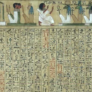 Hunefer's Judgement in the presence of Osiris (detail)