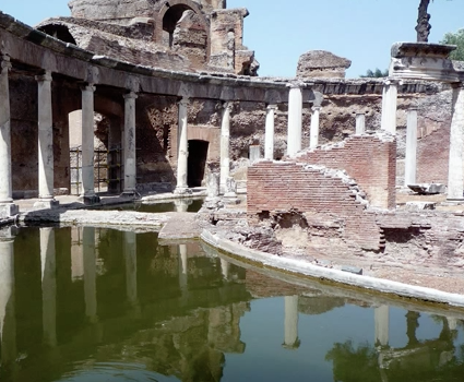 Maritime Theatre at Hadrian's Villa (detail)