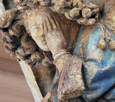 Claus Sluter (with Claus de Werve), The Well of Moses (detail)