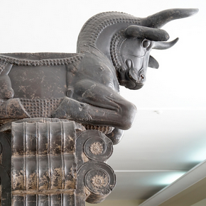 Bull Capital from Persepolis, Apādana, Persepolis (Fars, Iran), c. 520-465 B.C.E. (National Museum of Iran) (photo: s1ingshot)