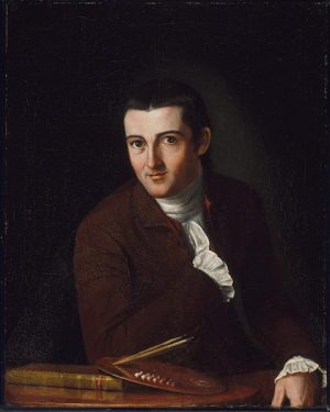 John Trumbull, Self-portrait, 1777, oil on canvas, 76.83 x 61.28 cm (Museum of Fine Arts, Boston)