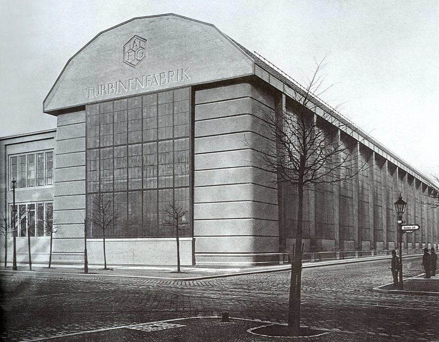 Peter Behrens, Turbine Factory, 1909-10