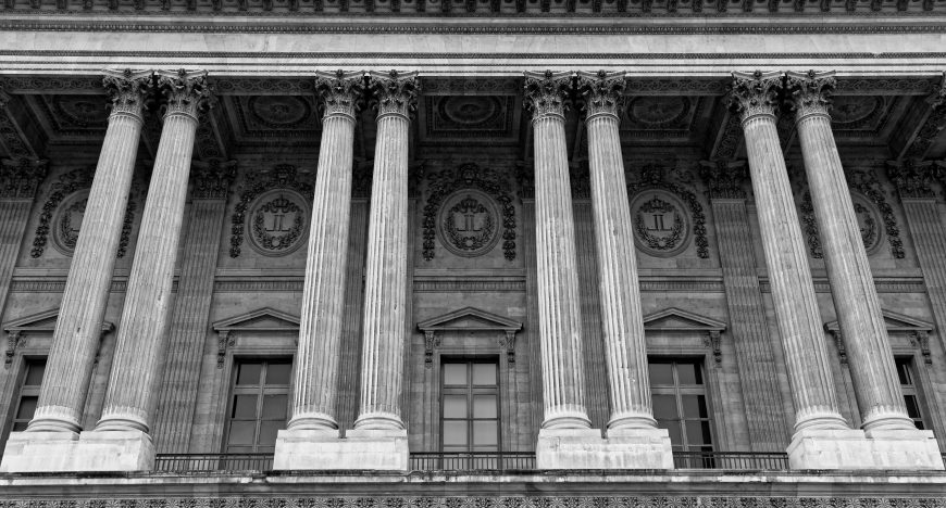 Colonnade, east facade of the Palais du Louvre, Paris