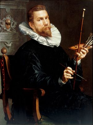 Joachim Wtewael, Self-Portrait, 1601, 73.6 x 98 cm (Centraal Museum, Utrecht)