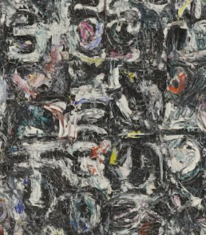 Lee Krasner, Untitled, 1949, oil on composition board, 121.9 x 93.9 cm (MoMA) (photo: Matthew Mendoza, CC BY-NC-SA 2.0)