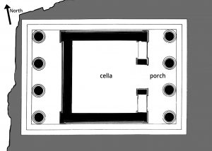 Plan of the Temple of Athena Nike
