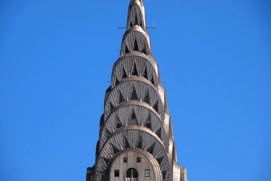 Chrysler Building Spire, photo: <a href="https://flic.kr/p/cX4Hqw" target="_blank">Paul Arps</a>, CC: BY 2.0