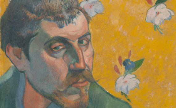 Gauguin, <em>Self-Portrait with Portrait of Émile Bernard (Les misérables)</em>