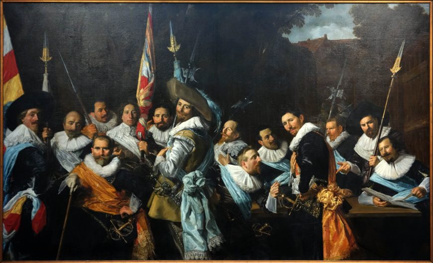 Frans Hals, Meeting of the Officers and Sergeants of the Civic Cavalry Guard, 1633, oil on canvas, 207 x 337 cm (Frans Hals Museum, Haarlem)