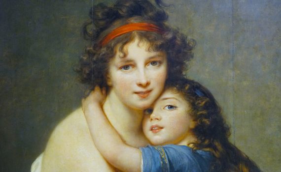A-Level: Élisabeth-Louise Vigée Le Brun, <em>Self-Portrait with her Daughter</em>