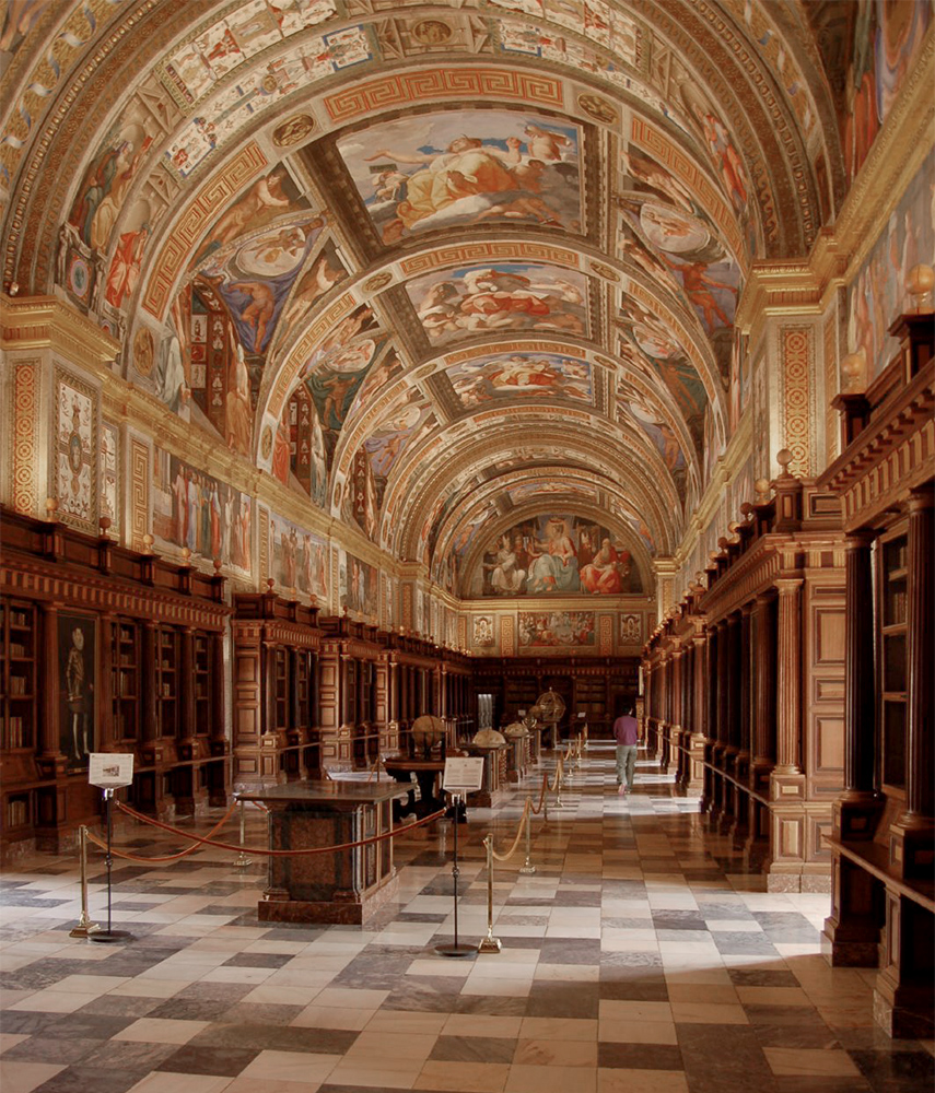 Library, El Escorial (photo: photongatherer, CC BY-NC 2.0)