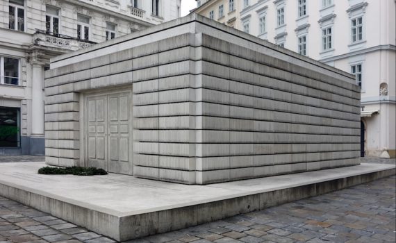 Rachel Whiteread, Holocaust Memorial, Judenplatz, Vienna, steel and concrete, 2000
