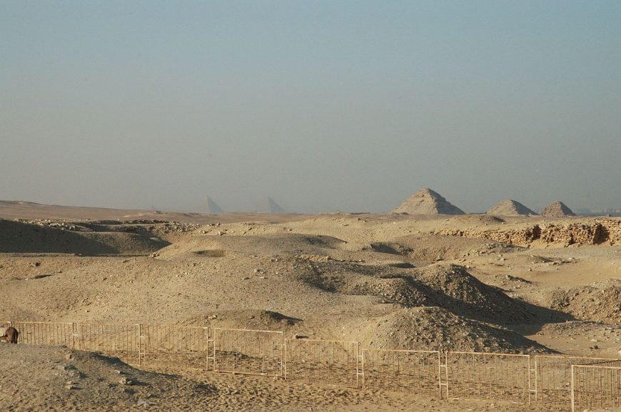 The pyramids of Abusir (Abu Sir al-Maleq) (photo: Francesco Gasparetti, CC BY 2.0)