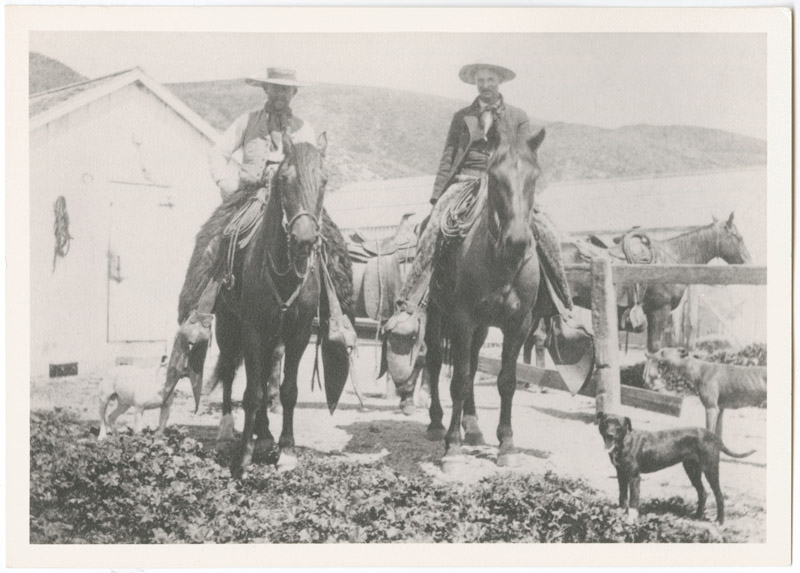 Santa Anito Rancho, California, c. 1895, 4 7/8 x 6 7/8 in. (California State Library)