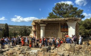 Visitors to Knossos, 2016, photo: Neil Howard, CC BY-NC 2.0