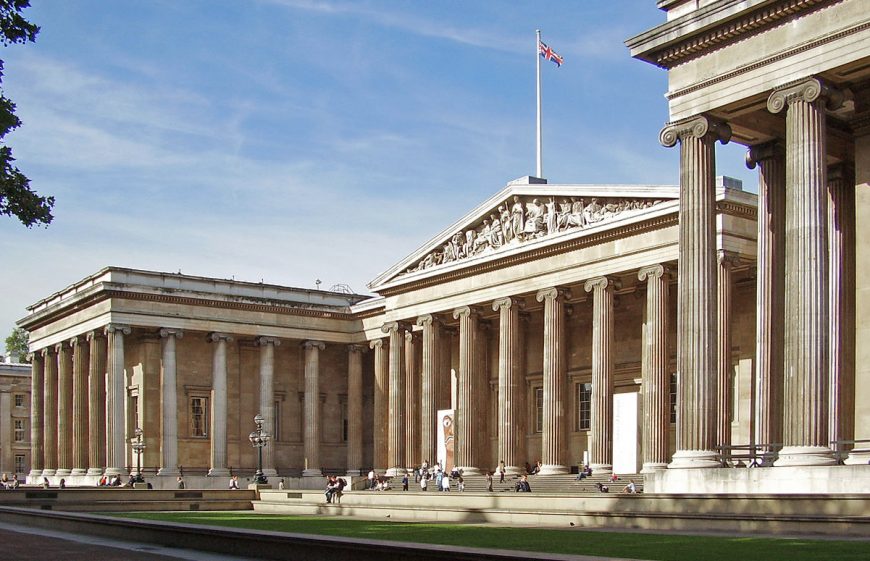Robert Smirke, South Portico of the British Museum, 1846-47 (photo: Ham, CC BY-SA 3.0)